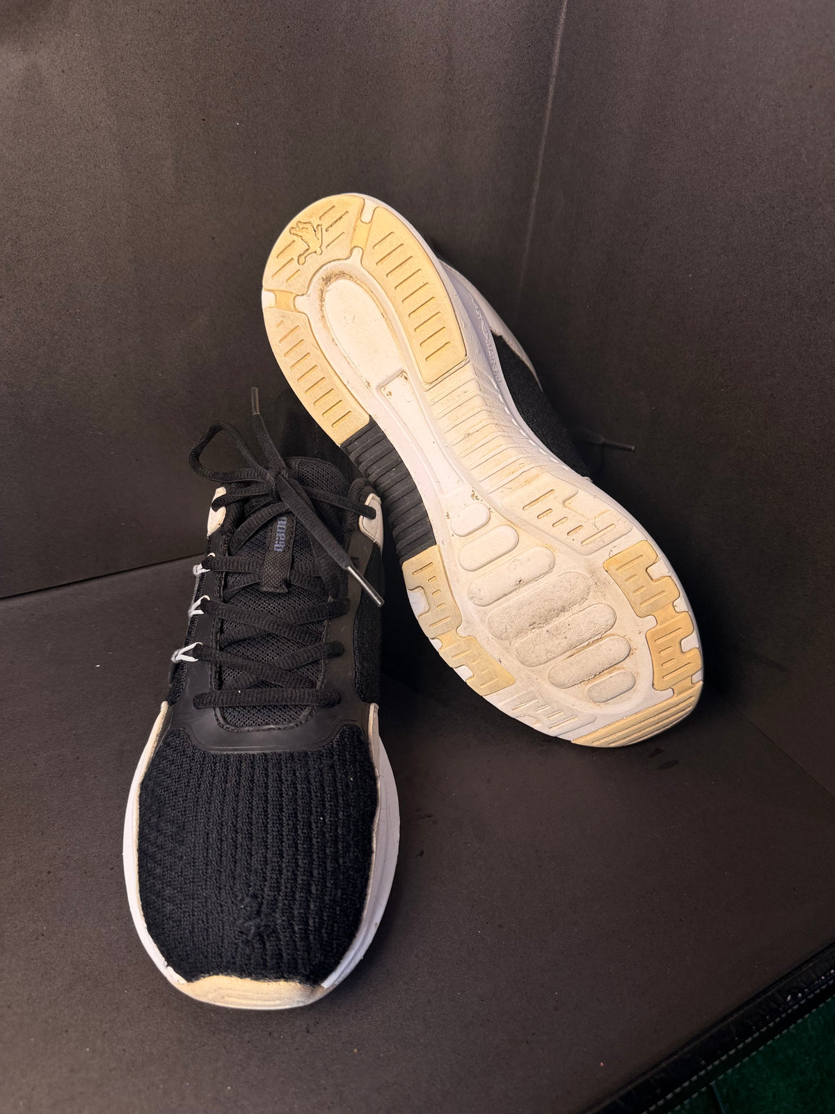 Black and White Training Sneaker