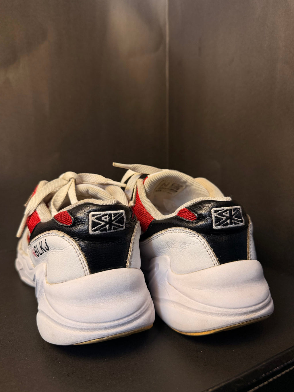 Red and White Chunky Sports Sneaker(New Nuobalun _ NBLKJ)