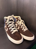 Brown Grey and Green Suede High-Top Sneaker(Armani Jeans)