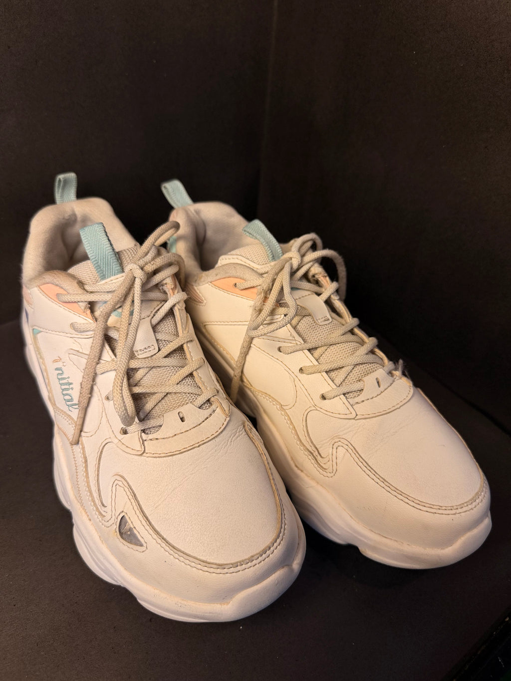 White Pastel Chunky Lifestyle Sneaker(Fashion)