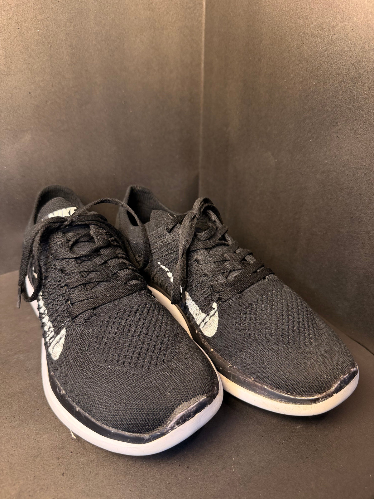 Black Free RN Flyknit Running Shoe(Nike Free RN)