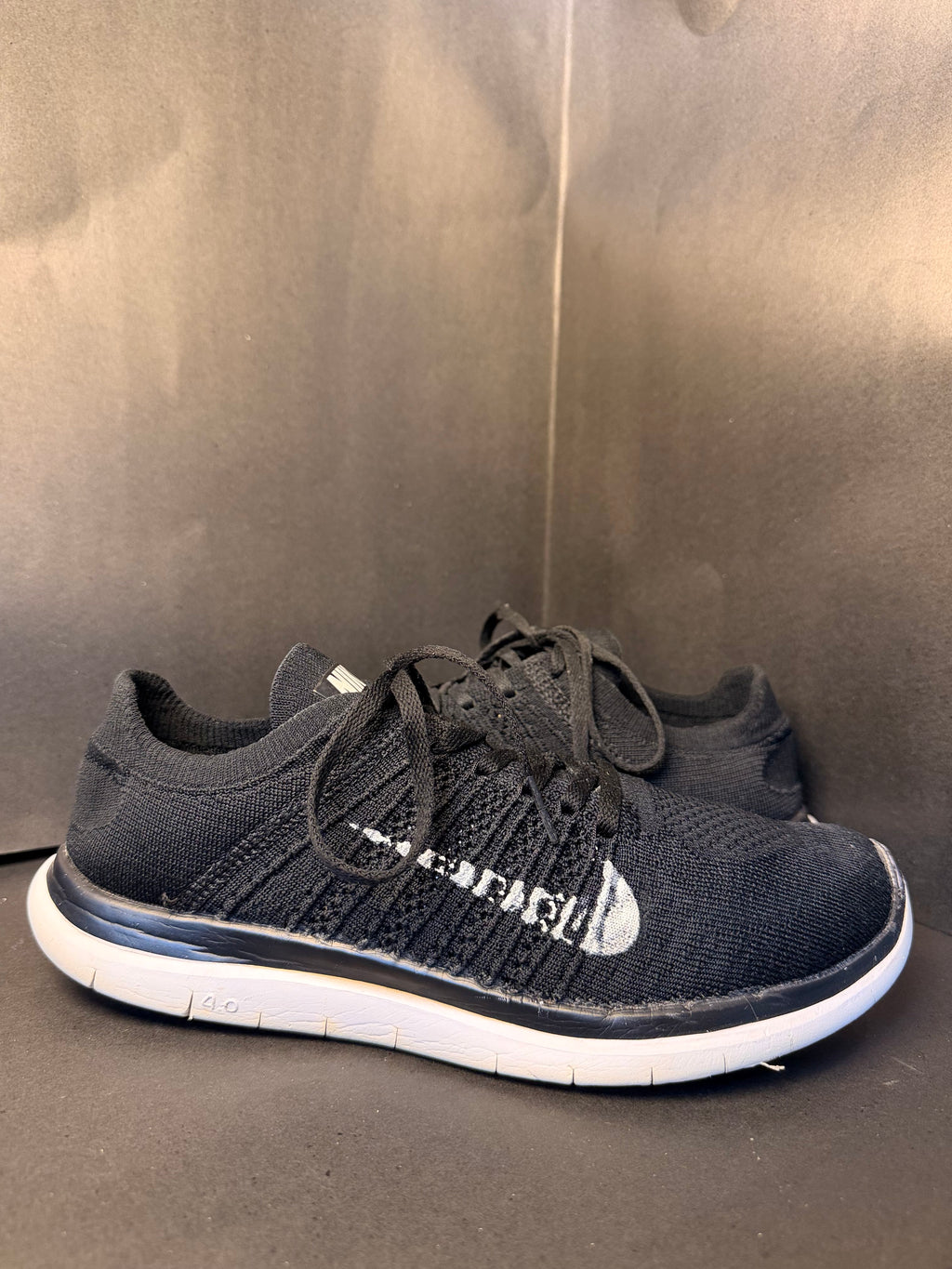 Black Free RN Flyknit Running Shoe(Nike Free RN)