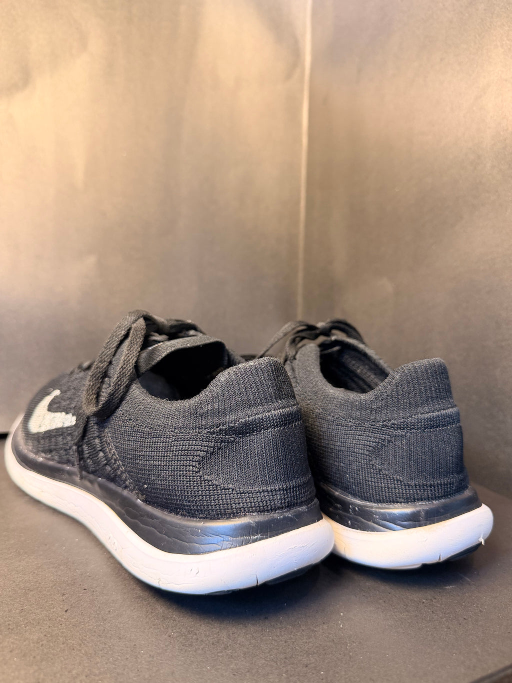 Black Free RN Flyknit Running Shoe(Nike Free RN)