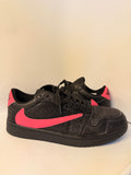 Jordan Air 1 Vintage Basketball Shoes Unisex Black Pink(Nike)