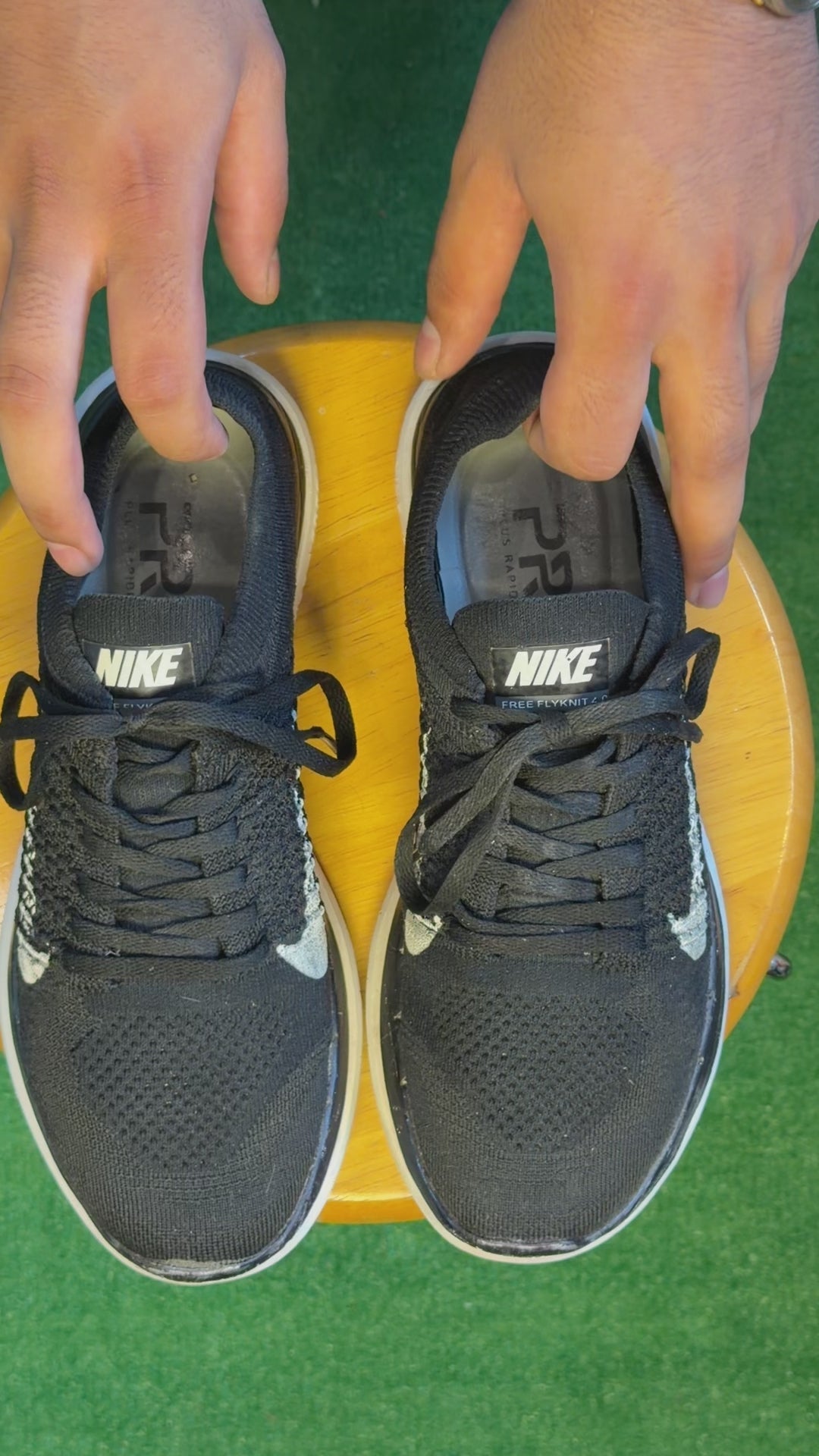 Black Free RN Flyknit Running Shoe(Nike Free RN)