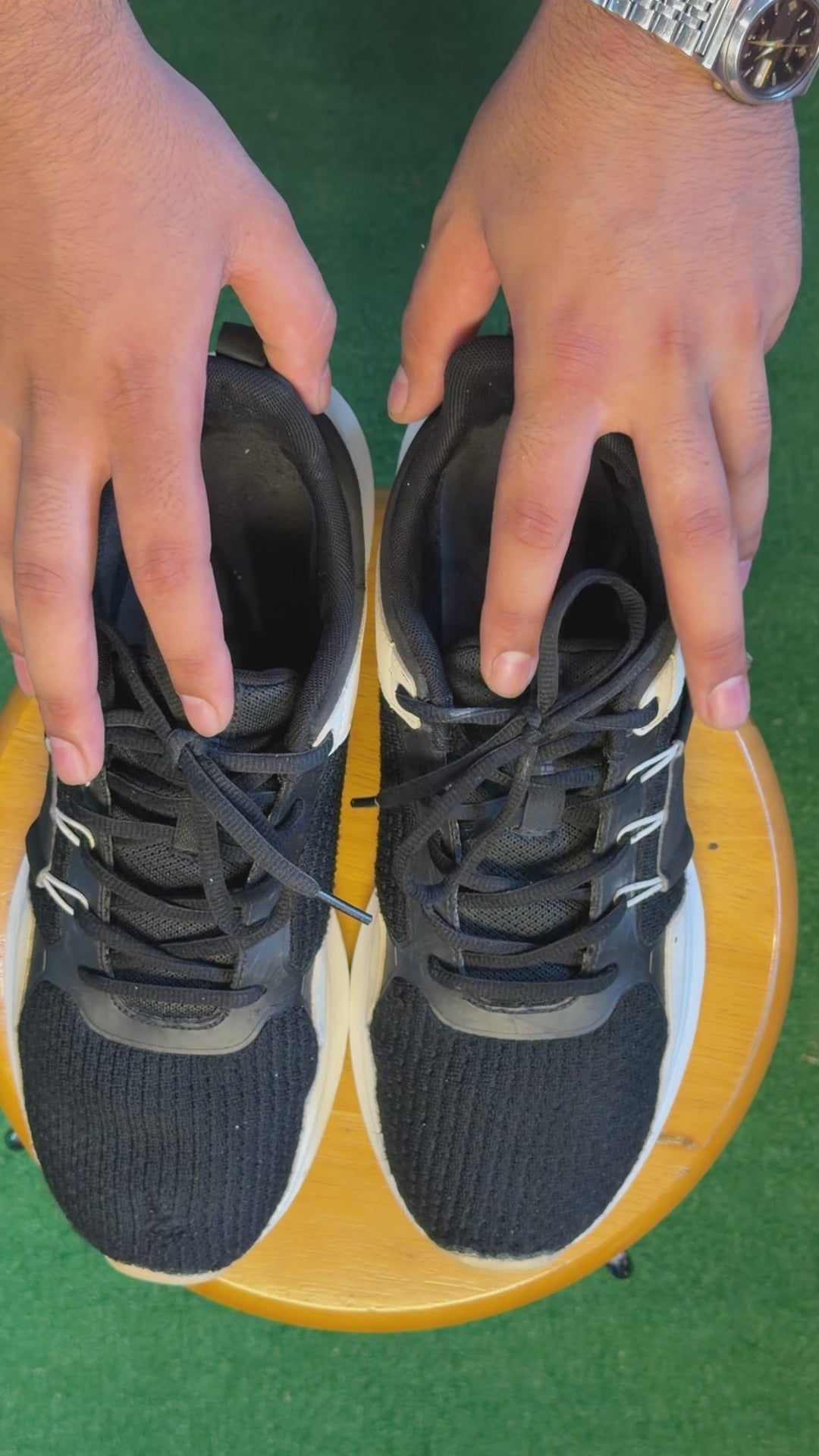 Black and White Training Sneaker