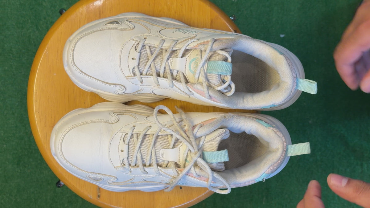 White Pastel Chunky Lifestyle Sneaker(Fashion)